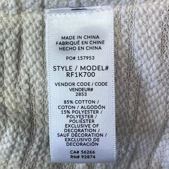 Splendid collection long sleeve top cream lightweight flowy women’s size large - Picture 4 of 5